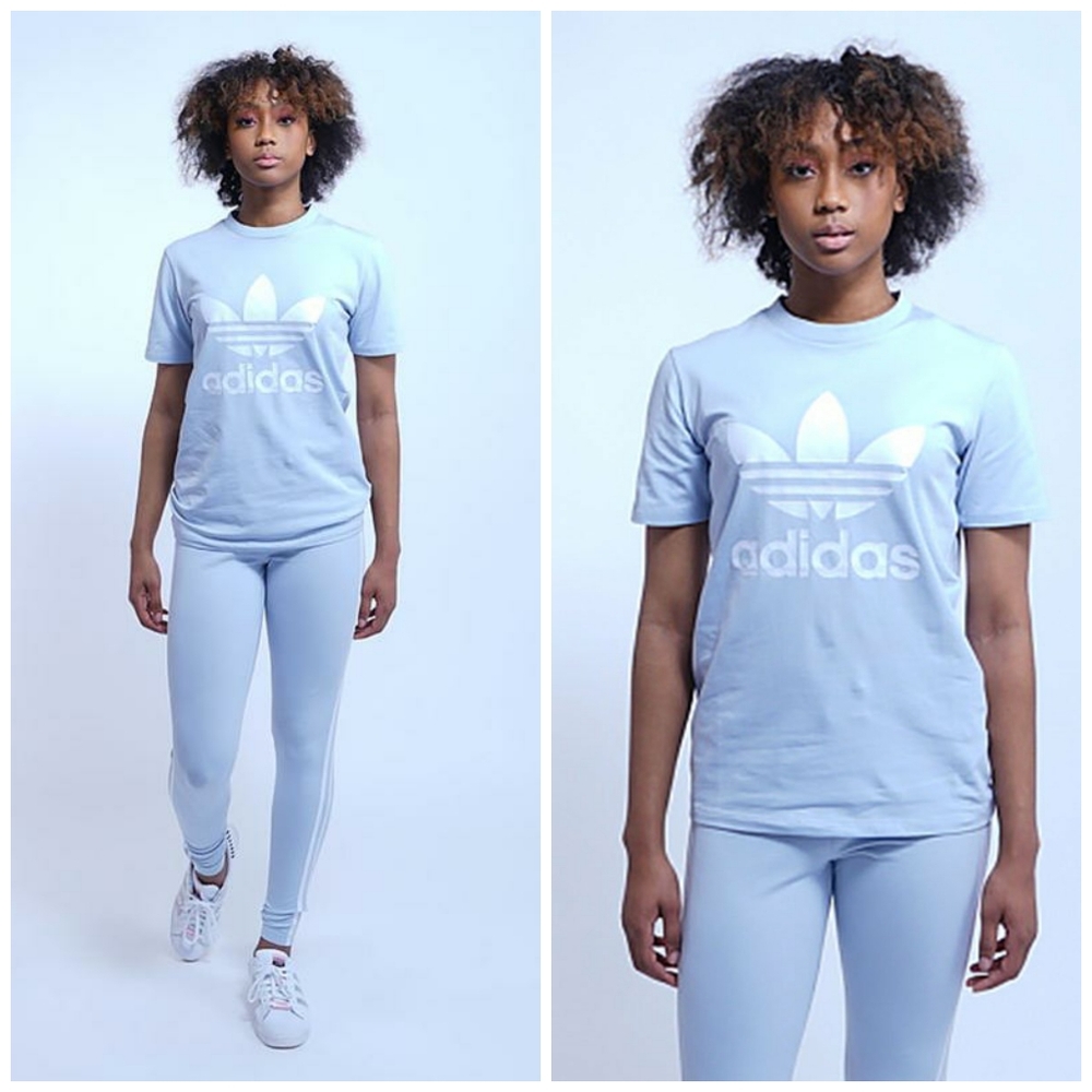 Adidas adicolor trefoil tee